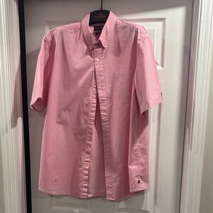 Chaps Men's Pink Casual Button Down Shirt